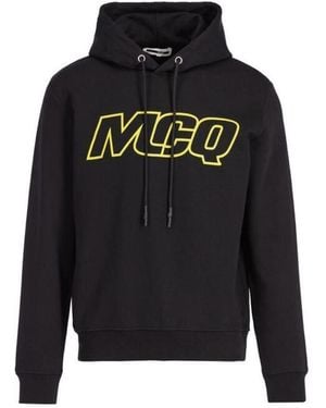 McQ Printed Logo Jumper - Black