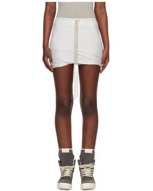 Rick Owens Drawstring Shorts - White