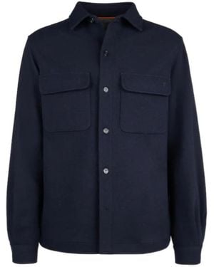 Tod's Flap-Pocket Shirt - Blue