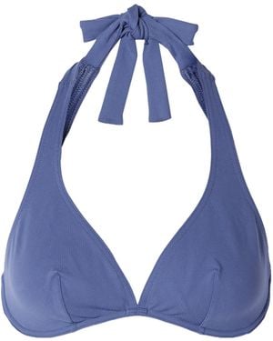 Eres This Basic Bikini Top - Blue