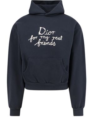 Dior Hooded Sweatshirt - Blue