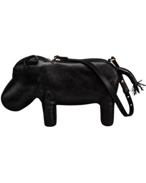 Thom Browne Hippo Baguette Bag - Black