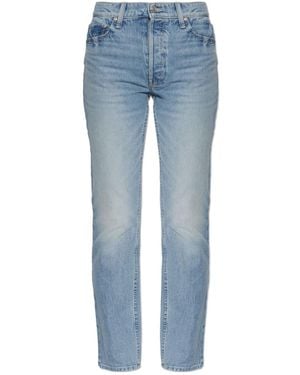 Mother The Tomcat Skimp Straight Jeans - Blue