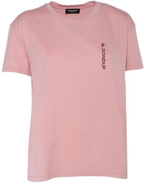 Tシャツ・カットソー DONDUP Woman T-Shirt Pink US198JF0309UFS6 533 Pink Dondup Tops for Women | Lyst