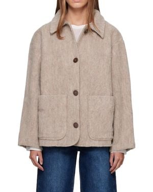 Baserange Collared Jacket - Natural