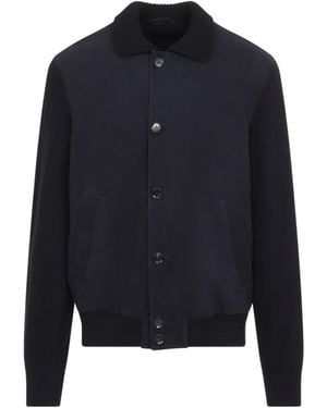 Brioni Long-Sleeve Jacket - Blue