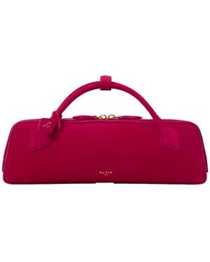 Alaïa Alaïa Le Teckel Clutch Bag - Purple