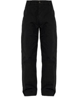 Off-White c/o Virgil Abloh Racing Staff Gabardine Trousers - Black