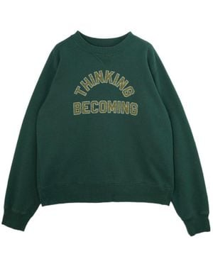 Sacai Graphic Pullover - Green