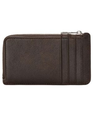 Loewe Zip Coin Cardholder - Brown