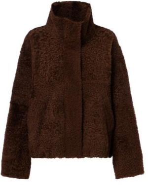 Brunello Cucinelli Shearling Jacket - Brown