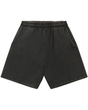 Entire studios Standard Elastic Waistband Sweatshorts - Black