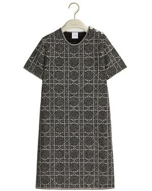 Dior Short Sleeve Dress - Black