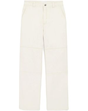 Ami Paris Ami Worker Pants - White