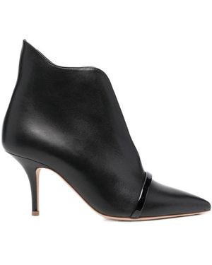 Malone Souliers Pointed Ankle Boots - Black