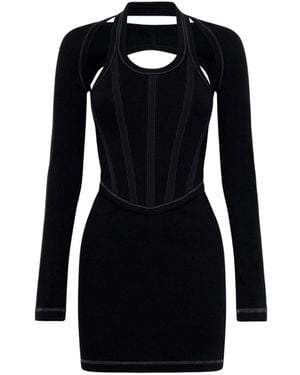 Dion Lee Modular Corset Dress - Black