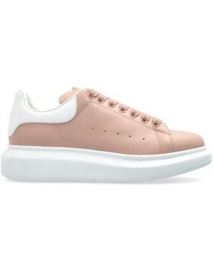 McQueen Oversized Lace-Up Trainers - Pink