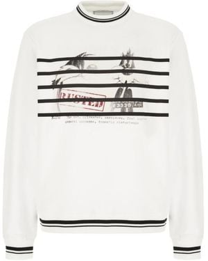 Iceberg Two-Tone Jumper - White