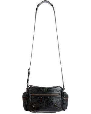 Balenciaga Le City Camera Shoulder Bag - White