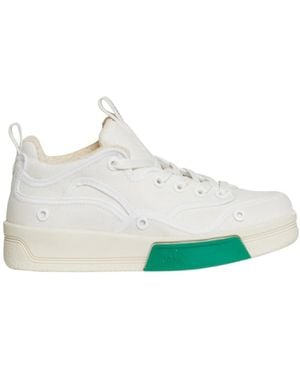 OAMC Logo Detailed Low-Top Trainers - Green