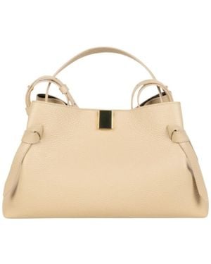 Yuzefi Mini Gyoza Top-Handle Tote Bag - Natural