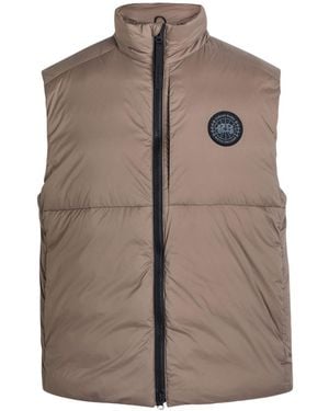 Canada Goose Lodge Quilted Matte-Shell Gilet - Brown