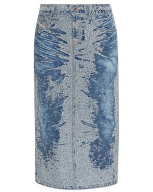 DIESEL Skirt De-Skye-S - Blue
