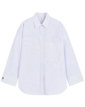 By Malene Birger Derris Striped Shirt - White