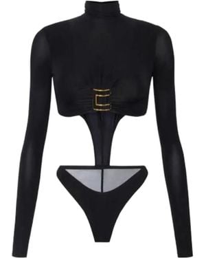Elisabetta Franchi Bodysuit - Black