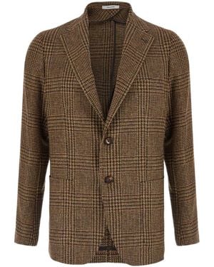 Tagliatore Single-Breasted Jacket - Brown
