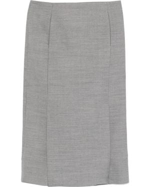 Entire studios Straight Skirt - Gray