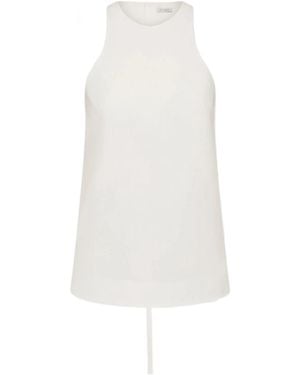 St. Agni Sleeveless Top - White