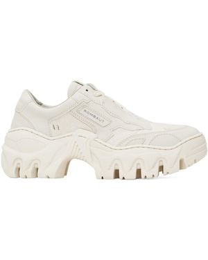 Rombaut Round Toe Sneakers - White