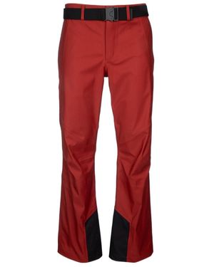 Loro Piana Belted Ski Trousers - Red