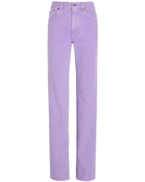 Chloé Straight-Leg Jeans - Purple