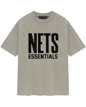 Fear Of God X Nba Brooklyn T-Shirt - Gray