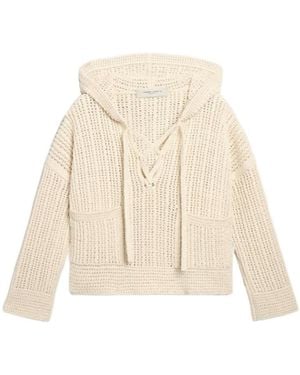 Golden Goose Hooded Top - Natural