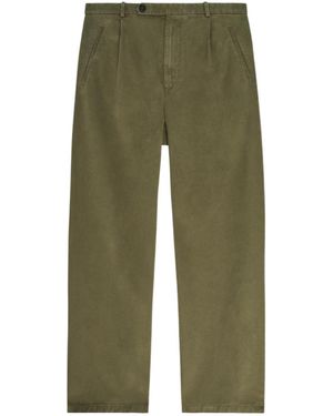 Jil Sander Casual Pure Cotton Pants - Green