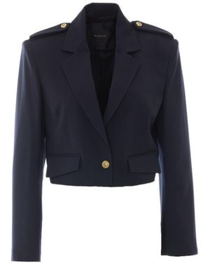 Pinko Long-Sleeve Casual Jacket - Blue