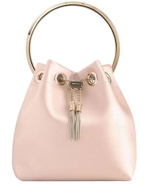 Jimmy Choo Top Handle Shoulder Bag - Pink