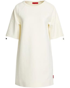 MAX&Co. Basic Color T-Shirt Dress - White