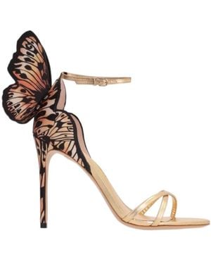 Sophia Webster Chiara 110Mm Heeled Sandals - Metallic