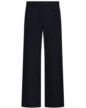 Max Mara 'S Smmgela Wide Leg Trousers - Blue