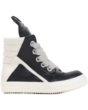 RICK OWENS♡ ヴィンテージレザーハイトップスニーカー Rick Owens SCARPE IN PELLE - HIGH – mou by ACROPOLIS