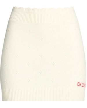 Chloé Mini Skirts - Natural