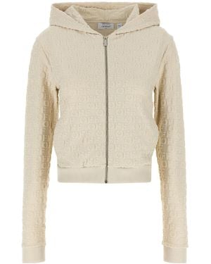 Off-White c/o Virgil Abloh Long-Sleeve Sweatshirt - Natural