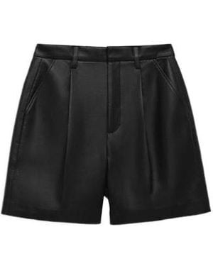 Anine Bing Carmen Shorts - Black