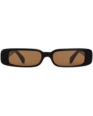 Celine Rectangular S343 Sunglasses - White