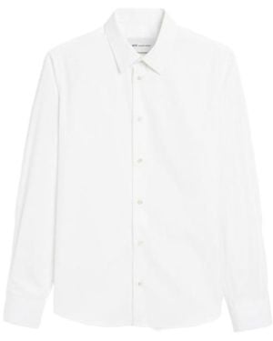 Ami Paris Long-Sleeved Shirt - White
