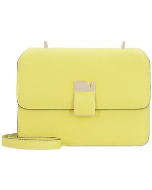 Valextra Nolo Mini Crossbody Bag - Yellow